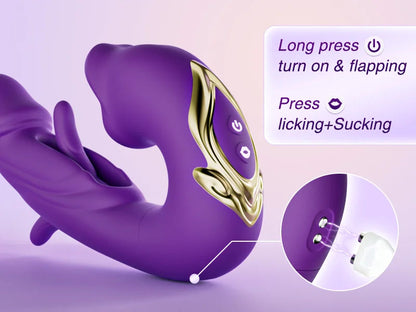🎀Unleash 2026’s Ultimate Pleasure 🎀G-Spot Vibrator Female Sex Toy, featuring 7 slapping vibration modes and 5 licking/sucking modes🎀