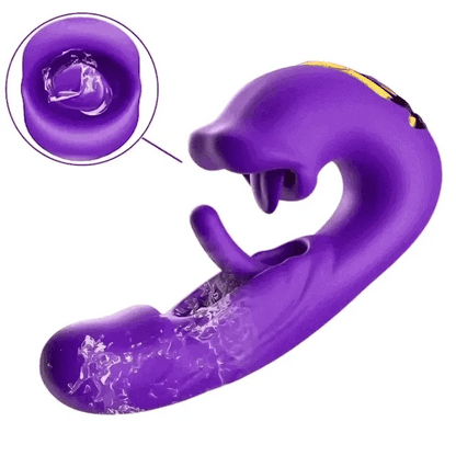 🎀Unleash 2026’s Ultimate Pleasure 🎀G-Spot Vibrator Female Sex Toy, featuring 7 slapping vibration modes and 5 licking/sucking modes🎀