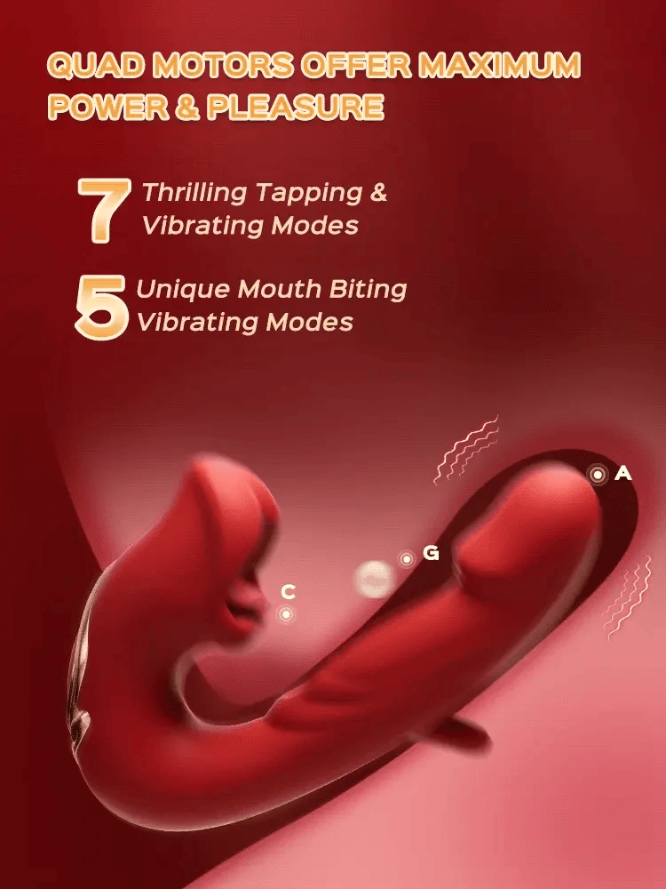 🎀Unleash 2026’s Ultimate Pleasure 🎀G-Spot Vibrator Female Sex Toy, featuring 7 slapping vibration modes and 5 licking/sucking modes🎀