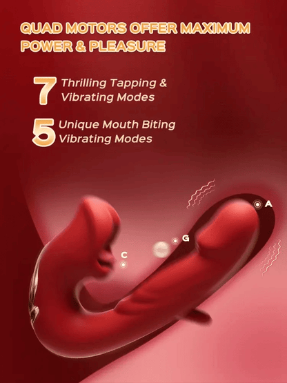 🎀Unleash 2026’s Ultimate Pleasure 🎀G-Spot Vibrator Female Sex Toy, featuring 7 slapping vibration modes and 5 licking/sucking modes🎀